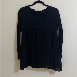 Zara Black Tunic